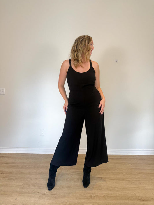 Madewell Jumpsuit in Black (Size 12)