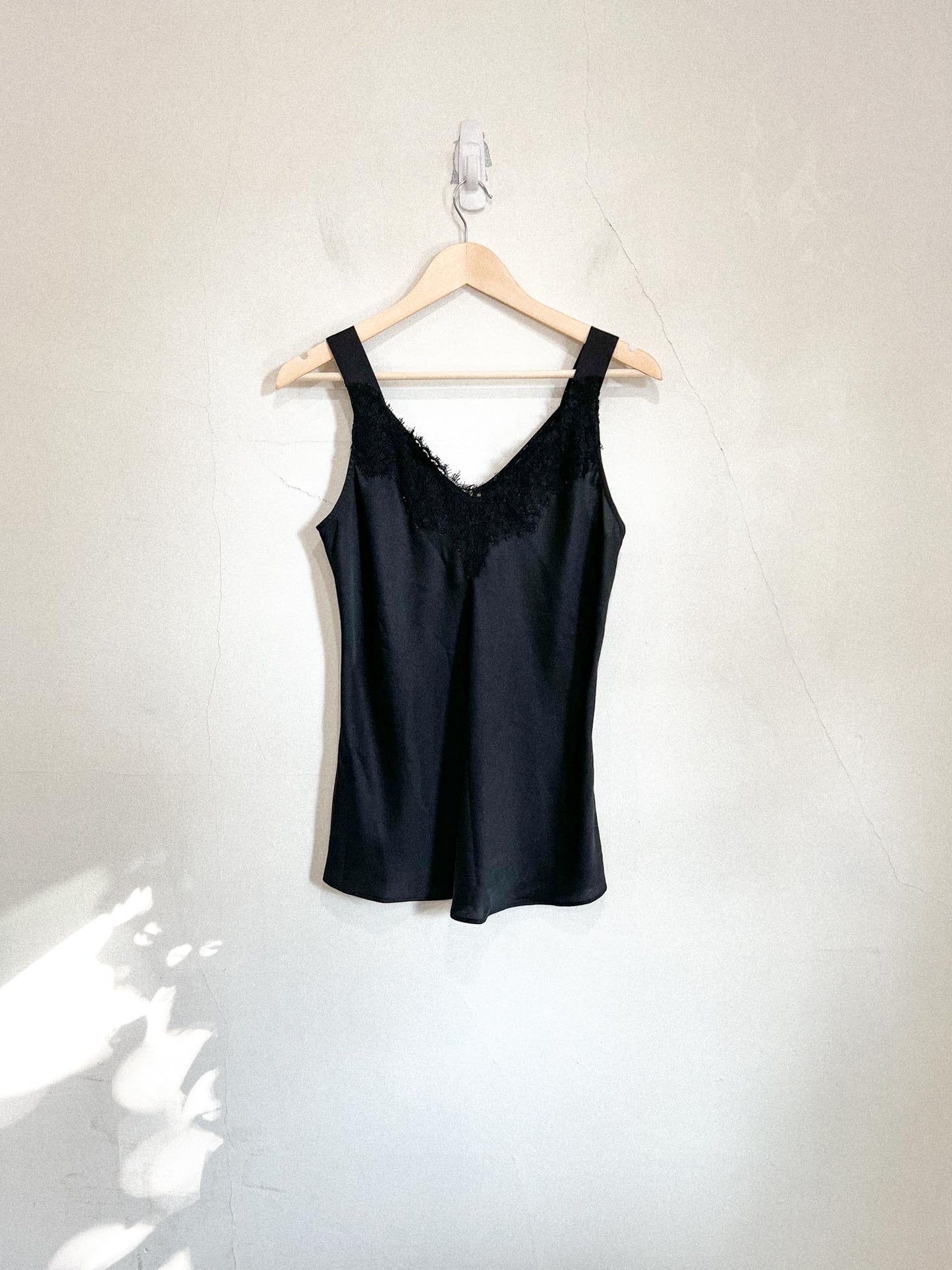 NIC + ZOE "Lace Cami Tank" in Black (Size S)