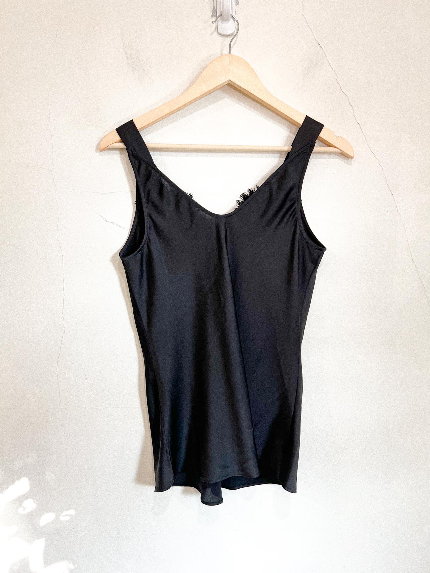 NIC + ZOE "Lace Cami Tank" in Black (Size S)