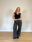 Babaton "Bureau Wool Pant in Dark Grey" (Size L/XL)