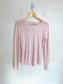 Organic by John Patrick Long Sleeve Shirt in Pink (Size S)