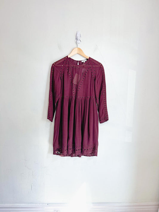 Wilfred "Loisel Dress" in Maroon NWT (Size XS)