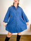 MM6 Maison Margiela Denim Dress with Large Gold Buttons (Size L/XL)