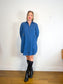 MM6 Maison Margiela Denim Dress with Large Gold Buttons (Size L/XL)