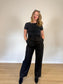 Wilfred The Effortless Pant in Black (Size L/XL)