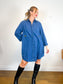 MM6 Maison Margiela Denim Dress with Large Gold Buttons (Size L/XL)
