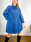 MM6 Maison Margiela Denim Dress with Large Gold Buttons (Size L/XL)