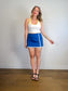Lily Pulitzer "Michelina Mini Skort in Blue/White" (Size 14)