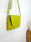 Matt & Nat Crossbody Flap Purse in Chartreuse