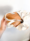 Seychelles "Peace of Mind Ruffle Sandals in White" (Size 10)