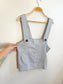 Everlane "The Apron Linen Tank in Grey" (Size 8)
