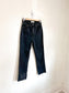 Abercrombie & Fitch "The Ankle Straight Ultra High Rise Jeans" in Black Denim (Size 27)