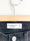 Abercrombie & Fitch "The Ankle Straight Ultra High Rise Jeans" in Black Denim (Size 27)