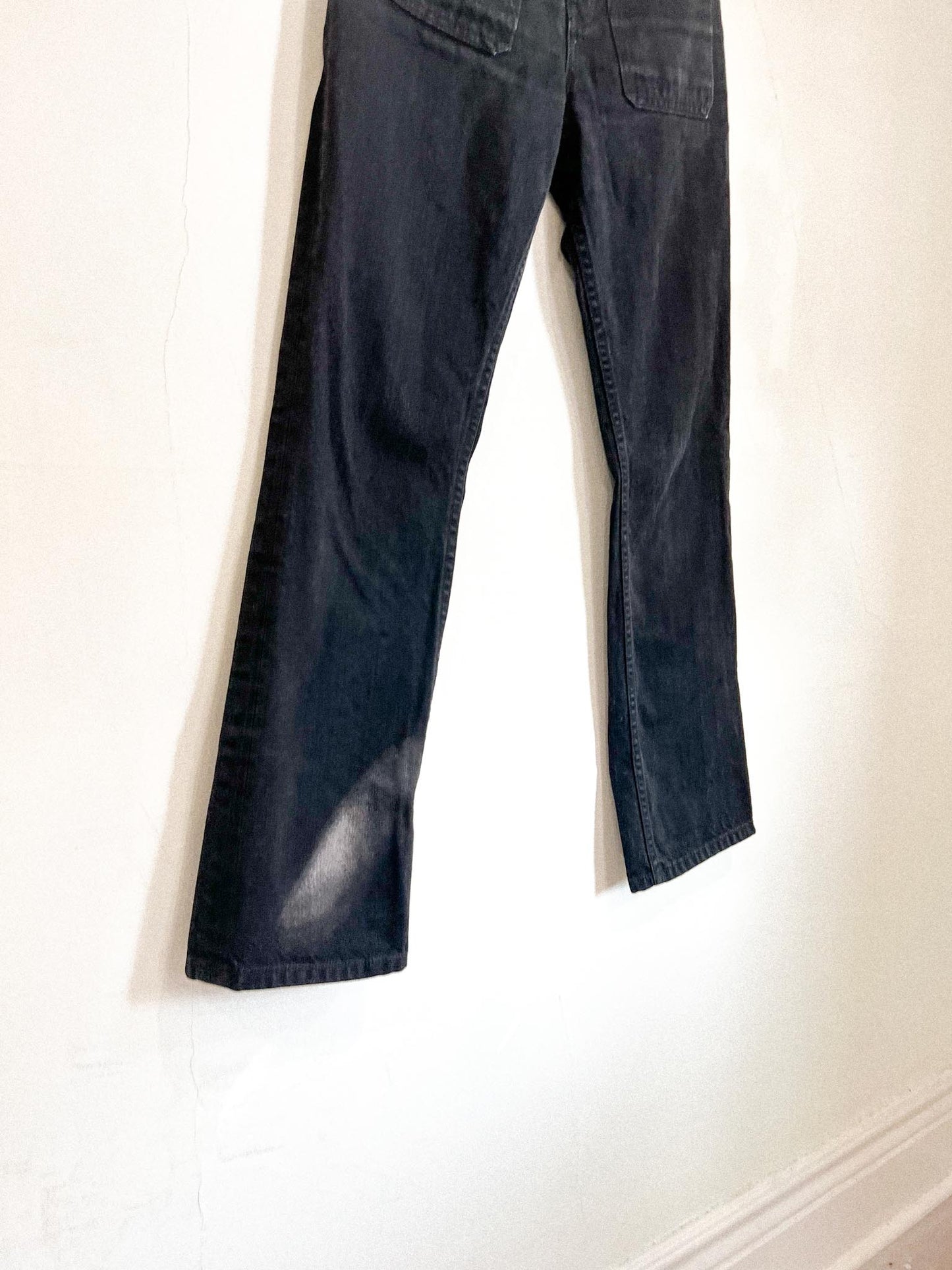 DOEN Slow Fashion "Maritime Jeans in Washed Black" (Size 26)