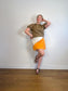 Vintage Skort in Tangerine (Size L)