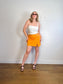 Vintage Skort in Tangerine (Size L)