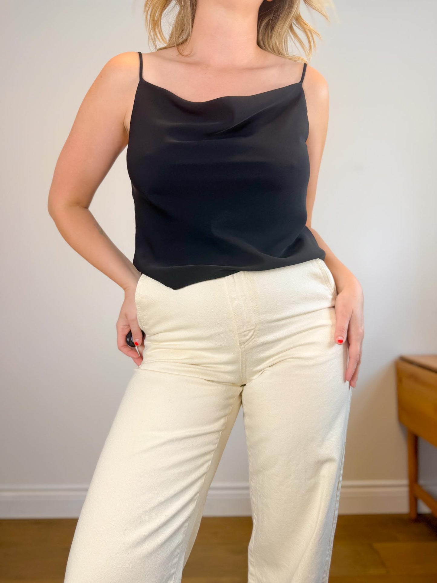 MARA HOFFMAN "Gia Pants in Natural" (Size 10)