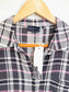 HATCH "The Alyssa Dress in Black/White/Pink Plaid" NWT (Size S/M)