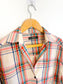 Weekend MaxMara Designer Plaid Button Down (Size L)
