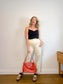 MARA HOFFMAN "Gia Pants in Natural" (Size 10)