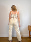 House of Harlow Linen Crop Top (Size M)