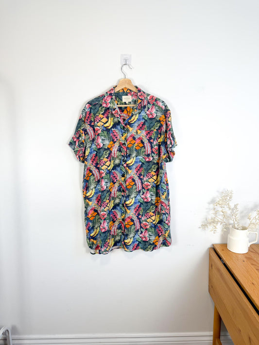 Sezane "Sofia Dress in Floral Print" (Size S-L)