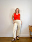MARA HOFFMAN "Gia Pants in Natural" (Size 10)