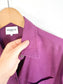 FRNCH Paris Shirt Dress in Aubergine Purple (Size S-L)