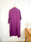 FRNCH Paris Shirt Dress in Aubergine Purple (Size S-L)