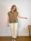 MARA HOFFMAN "Gia Pants in Natural" (Size 10)