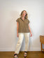 MARA HOFFMAN "Gia Pants in Natural" (Size 10)