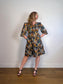 Birds of North America "Chestnut Bunting Dress - Everlasting" (Size M)