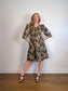 Birds of North America "Chestnut Bunting Dress - Everlasting" (Size M)