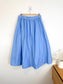 Banana Republic Full Midi Skirt in Blue (Size M/L)