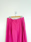 COS "Relaxed Tailored Wide Leg Trousers in Bright Pink" (Size 12)