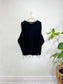 Sunday Best Peggy Sweater in Black (Size M/L)