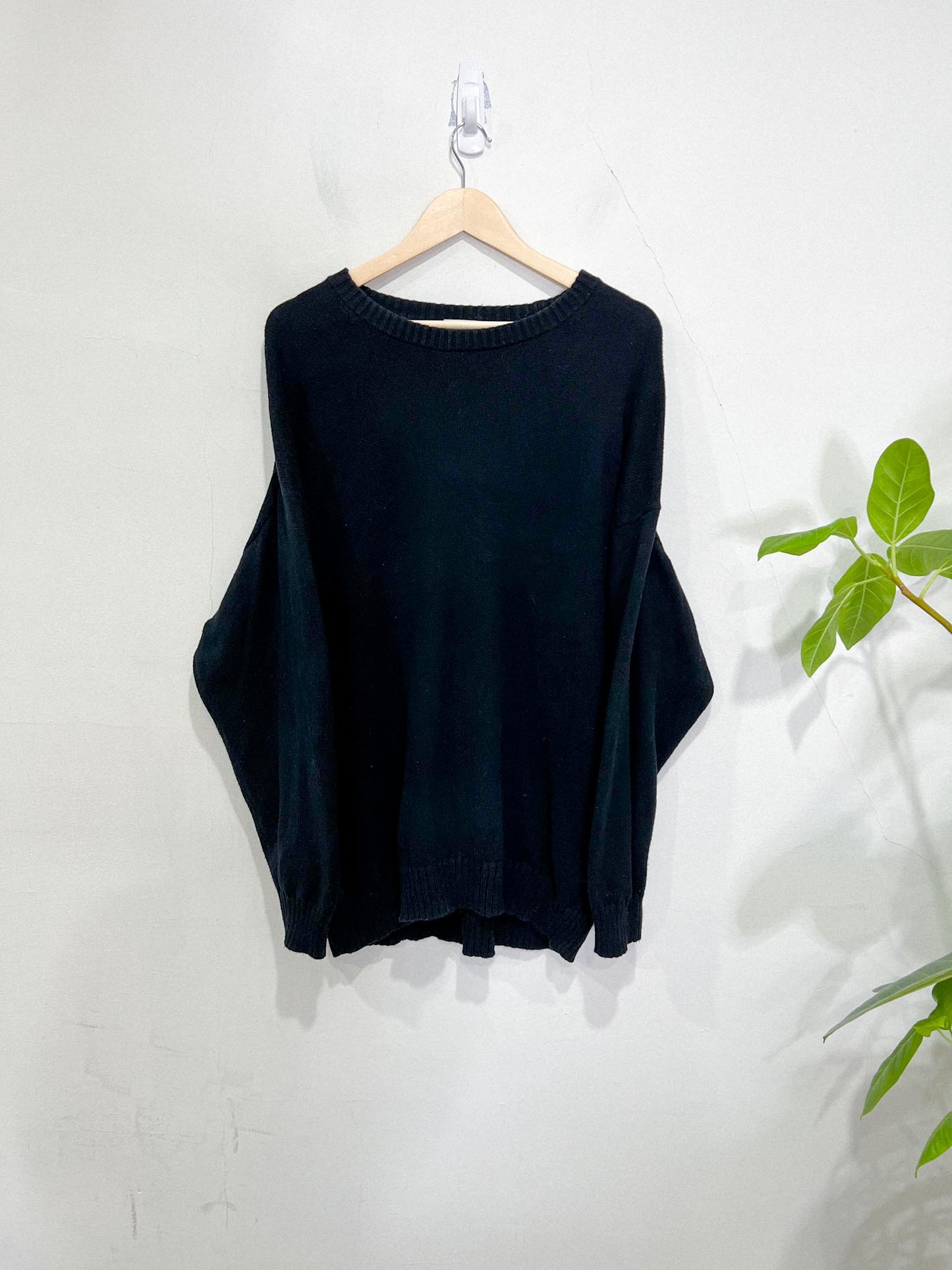 Sunday Best Peggy Sweater in Black (Size M/L)