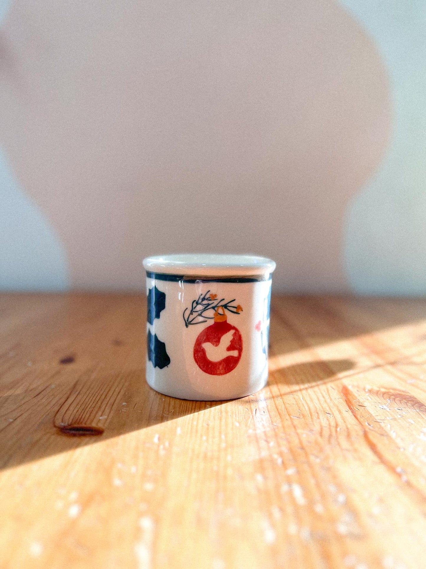 1982 Hartstone Hand Painted Christmas Mug