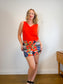 RW&Co Floral Mini Skirt (Size 14)