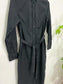 KOTN Slow Fashion Long Sleeve Shirt Dress in Black (Size M)