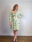 Vintage Floral Wrap Dress / Jacket (Size M/L)