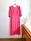 Nobody's Child "Ditsy Floral Pink Felicia Midi Dress" NWT (Size 16)