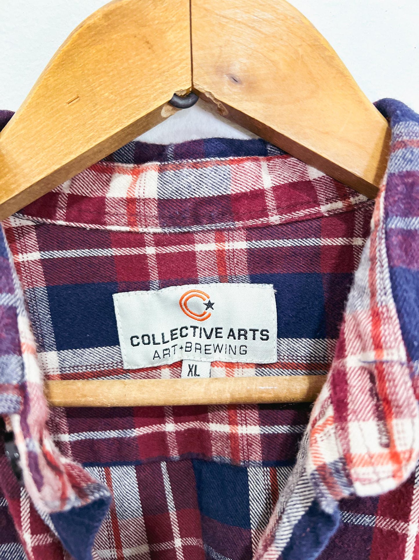 Collective Arts Plaid Shacket (Size XL)