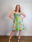 Vintage Mini Dress in Tree Print (Size M)