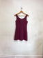 Alder x Roots Athleisure Dress in Maroon (Size S/M)