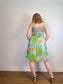 Vintage Mini Dress in Tree Print (Size M)