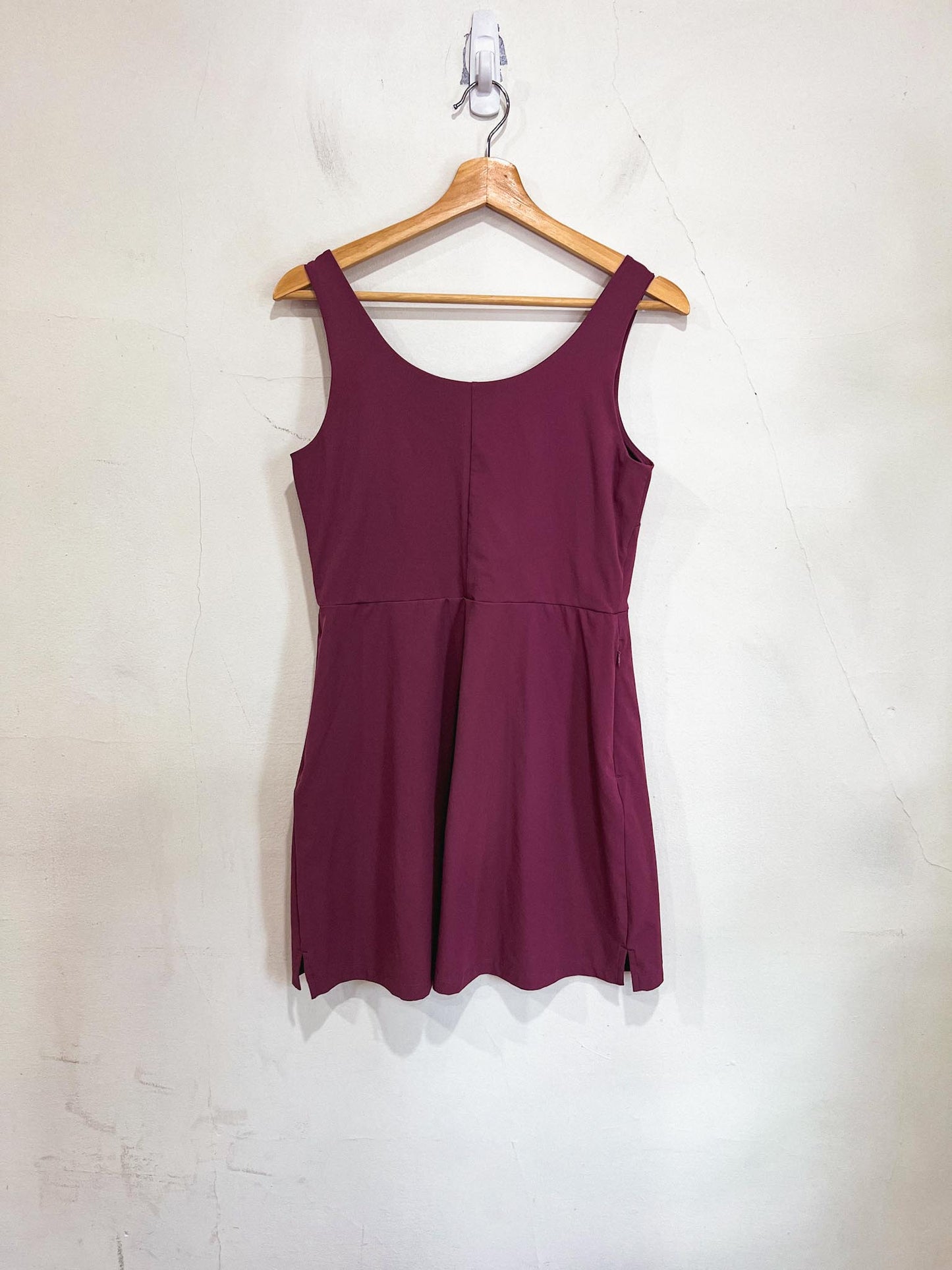 Alder x Roots Athleisure Dress in Maroon (Size S/M)