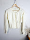 Wilfred "Golightly Cardigan - Wonder Yarn in Light Birch" (Size L)