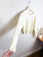 Wilfred "Golightly Cardigan - Wonder Yarn in Light Birch" (Size L)