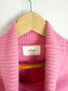 Wilfred Cashmere Turtleneck Sweater in Bubblegum Pink (Size L)